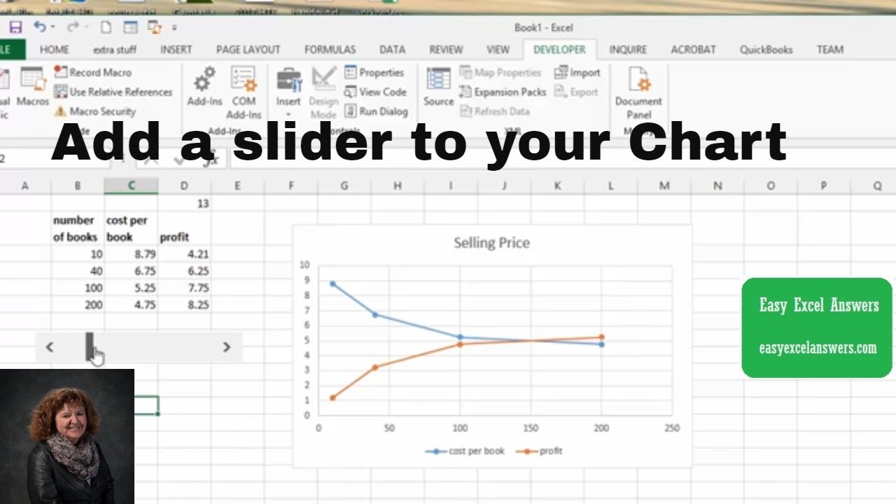 Excel Sliding Scale Chart