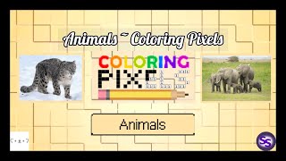 Just For Fun ~ Coloring Pixels ~ Animals screenshot 2