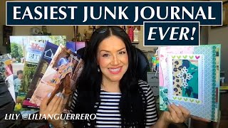 The Easiest Junk Journal I've Ever Made  #easyjunkjournal #junkjournal