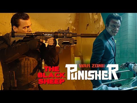 PUNISHER: WAR ZONE - The Black Sheep (2008) Ray Stevenson, Dominic West Marvel action movie