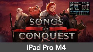 iPad Pro 11 (M4) Songs of Conquest - Performance