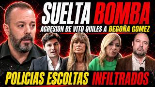AGRESION A VITO QUILES ANTONIO MAESTRE DESPOTANDO Y POLICIAS ESCOLTAS INFILTRADOS DEL GOBIERNO
