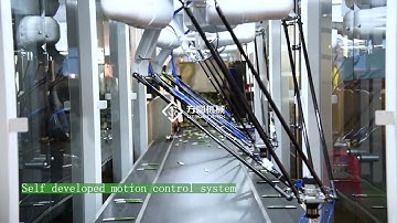 Stick pouch robot arm sorting system, Delta arm pick and place