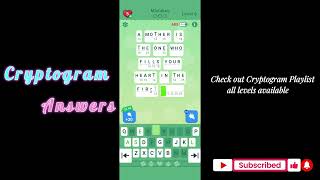Cryptogram Mother’s Day Event Chapter 2 Level 6 | Cryptogram Mother’s Day Event Chapter 2 Answers