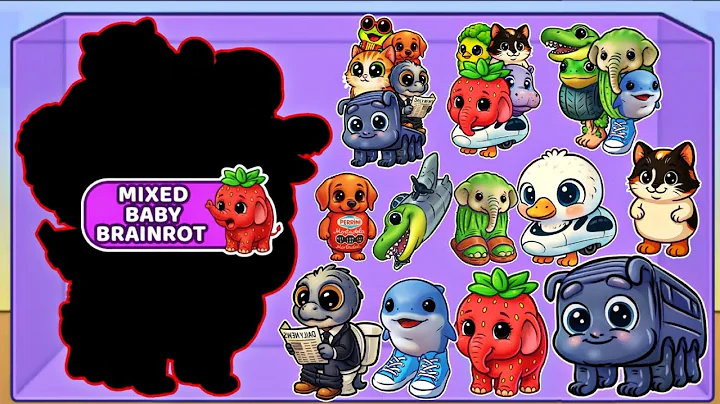 Merge Fellas Mixed Baby Brainrot Gameplay Walkthrough Reaching Max Level ×2 Brainrot New Update