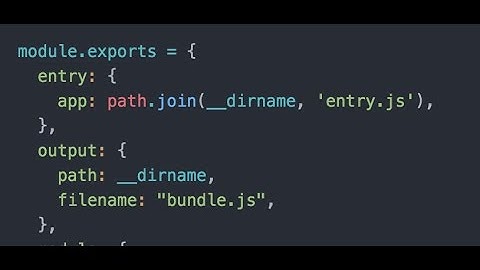 Webpack first config - ProgrammingTIL Webpack Video Tutorial Screencast 0003