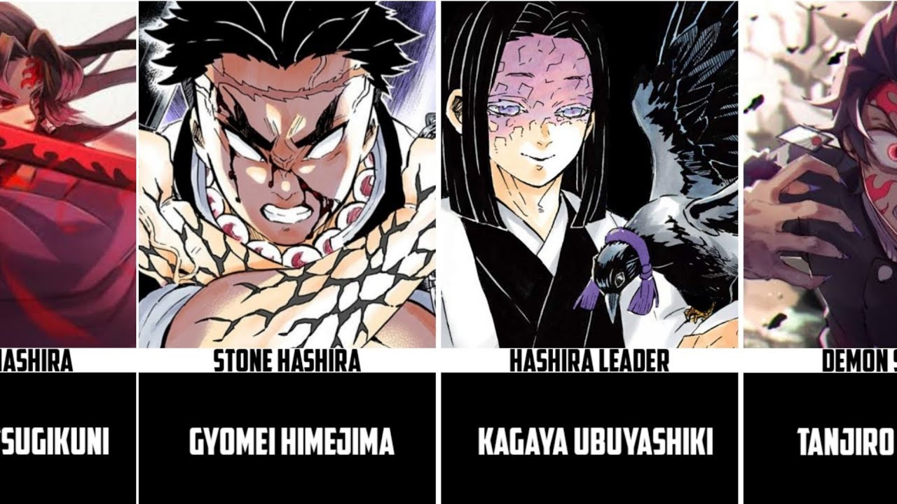 Demon Slayer Characters Who Are Stronger Than Muzan DEMON SLAYER YouTube