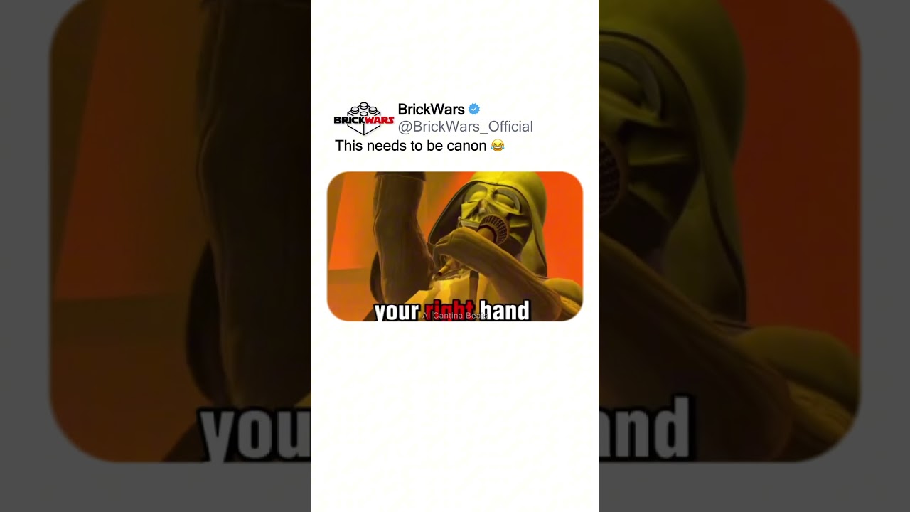 This needs to be canon 😂 #starwars #memes #comedyvideos