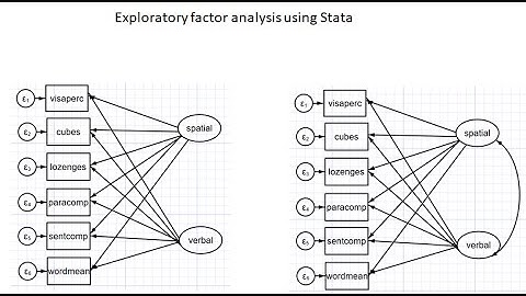 Exploratory factor analysis with Stata (Jan 2023; see links under video description)