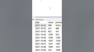 Data Analyst SQL Interview Question | LAG Function | Previous Day Comparison #dataanalysis #sql