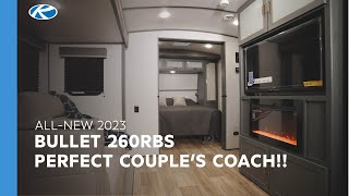 Looking for the Perfect Lightweight Couple's Coach? Check Out the Brand New Bullet 260RBS!