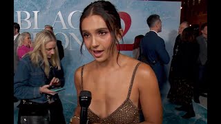 Arianna Rivas on The Black Phone 2 | Red Carpet Interview