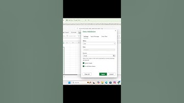How to Create a Dropdown List in Excel (Beginner Tutorial) #shorts