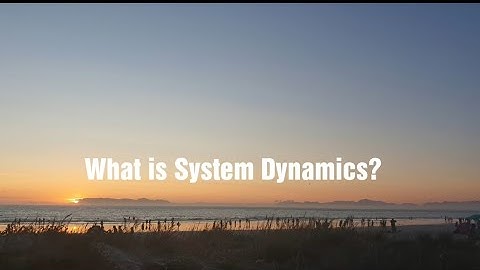 What is System Dynamics?
