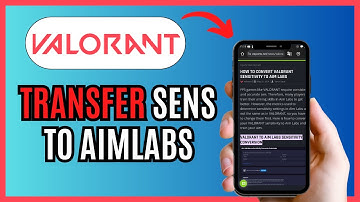 How To Transfer VALORANT Sensitivity To AIMLAB 2024!