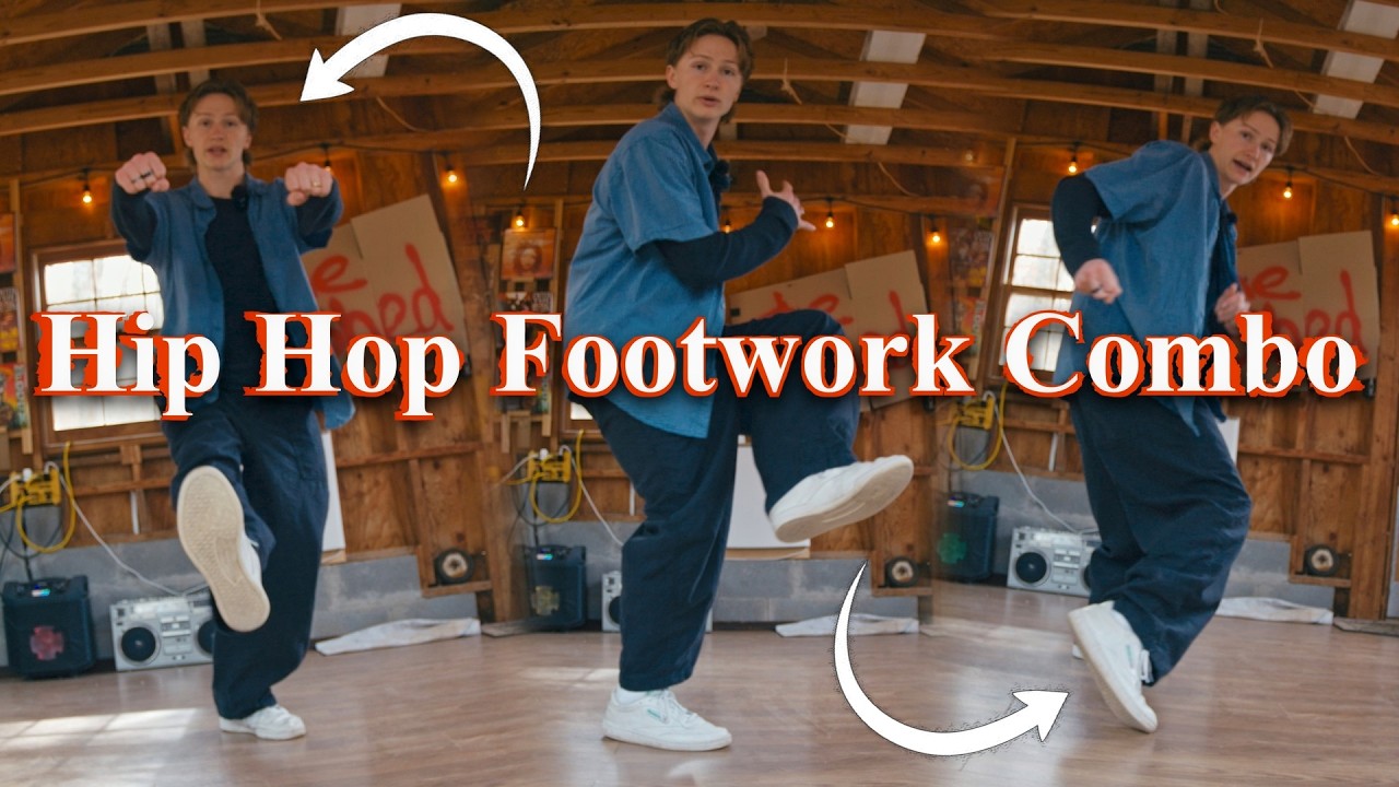 Hip Hop Footwork Combo | Hip Hop Dance Drills