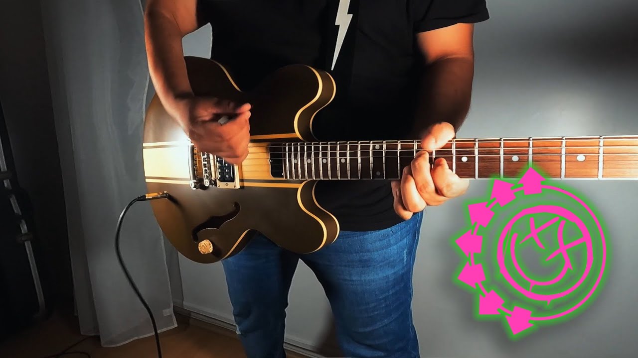 Blink 182 -  Ghost On The Dance Floor (Guitar Cover)