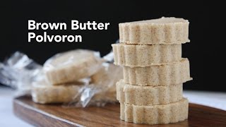 Brown Butter Polvoron Recipe | Yummy Ph