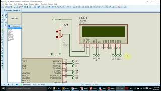 12 Examples of interfacing LCD to AVR using CodeVision and Proteus