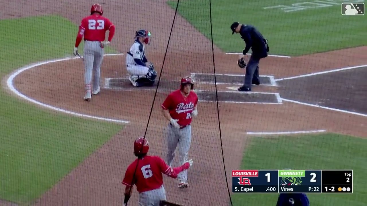 Conner Capel CRUSHES Back-To-Back Home Runs! | Cincinnati Reds MiLB | 04/04/2024