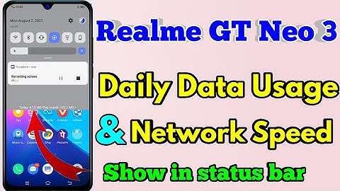 realme gt neo 3 network speed setting | realme gt neo 3 internet speed meter