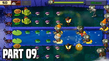 Plants vs. Zombies Gameplay Walkthrough Part 09 | iOS, Android