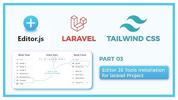 03  Editor JS Tools installation for laravel Project