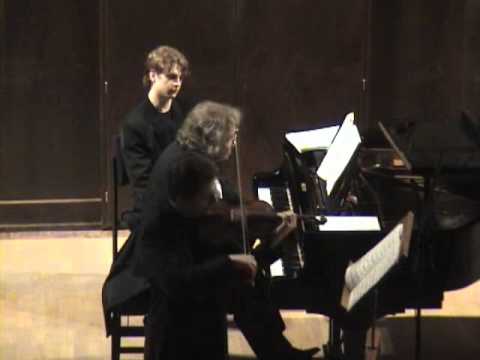 Pavel Berman / Mikhail Voskresensky - Schumann Violin sonata No.1