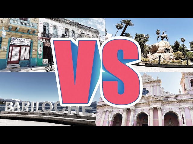 Travel vlog - Argentinian Cities Showdown: The Top 5 Face-Off