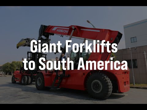 X Series Empty Container Handler related working video