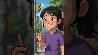 A girl's pencil story.  #emotionalstory #motivation #inspirationalstory #facts #cartoonstory