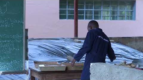 Rwanda Polytechnic - Masonry - Level 3 - Wall Plastering - 1 of 4