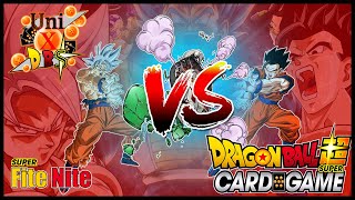 UniXDBS Fite Nite #4! The Supreme Faces The Ultimate!  R U7 Goku Vs R U7 Gohan! DBSCG