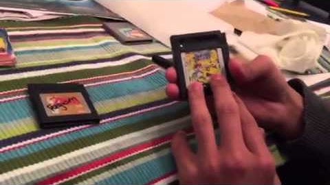 How to remove permanent ink from gameboy stickers