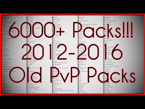 6000+ PvP Packs | Old Kohi&Soup Pack Folder Release | 2012-2016