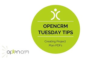 #TuesdayTip - Creating Project Plan PDFs