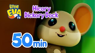 Hickory Ory Dock More Nursery Rhymes Little Eva Tv