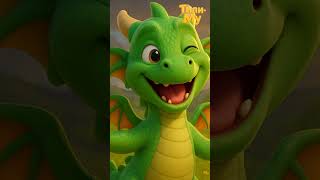 🎵 Песенка для детей | 🐉Весёлый Дракончик 🐉 #песнидлядетей #shorts