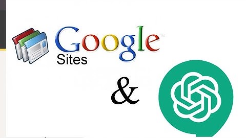 Create website with chatgpt and google sites #googlesites #chatgpt #ai #google