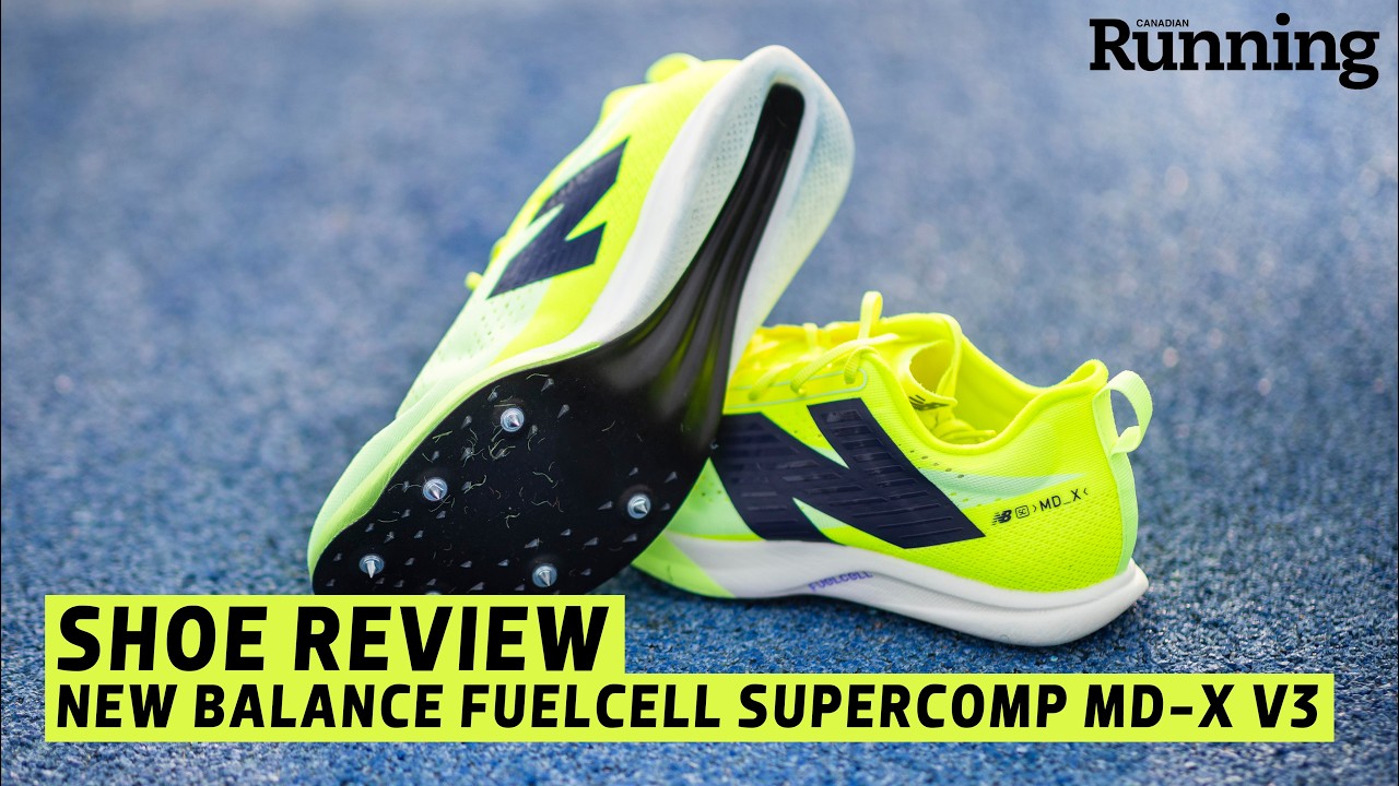 SHOE REVIEW: New Balance FuelCell SuperComp MD-X v3 - YouTube