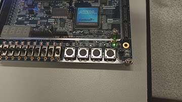 Compteur Johnson 4 bits 1er Cycle FPGA