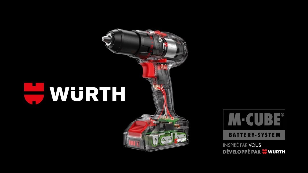 Nouvelle Visseuse Perceuse Basic 18v M Cube Wurth Youtube