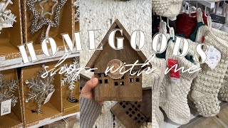 HomeGoods Holiday Decor 2023 || Christmas Shop With Me + Haul!