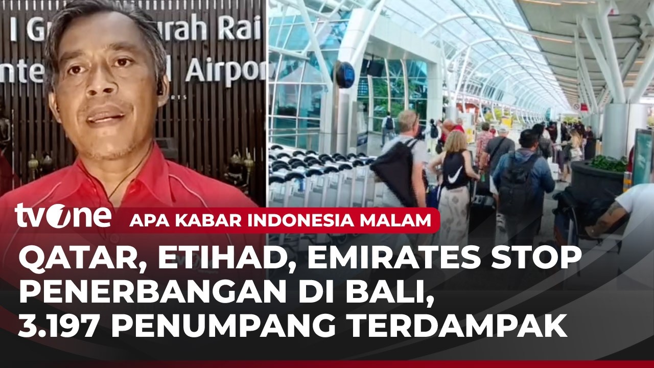 Ribuan Penumpang di Bandara Ngurah Rai Terdampak Perang Iran vs AS Israel | AKIM tvOne