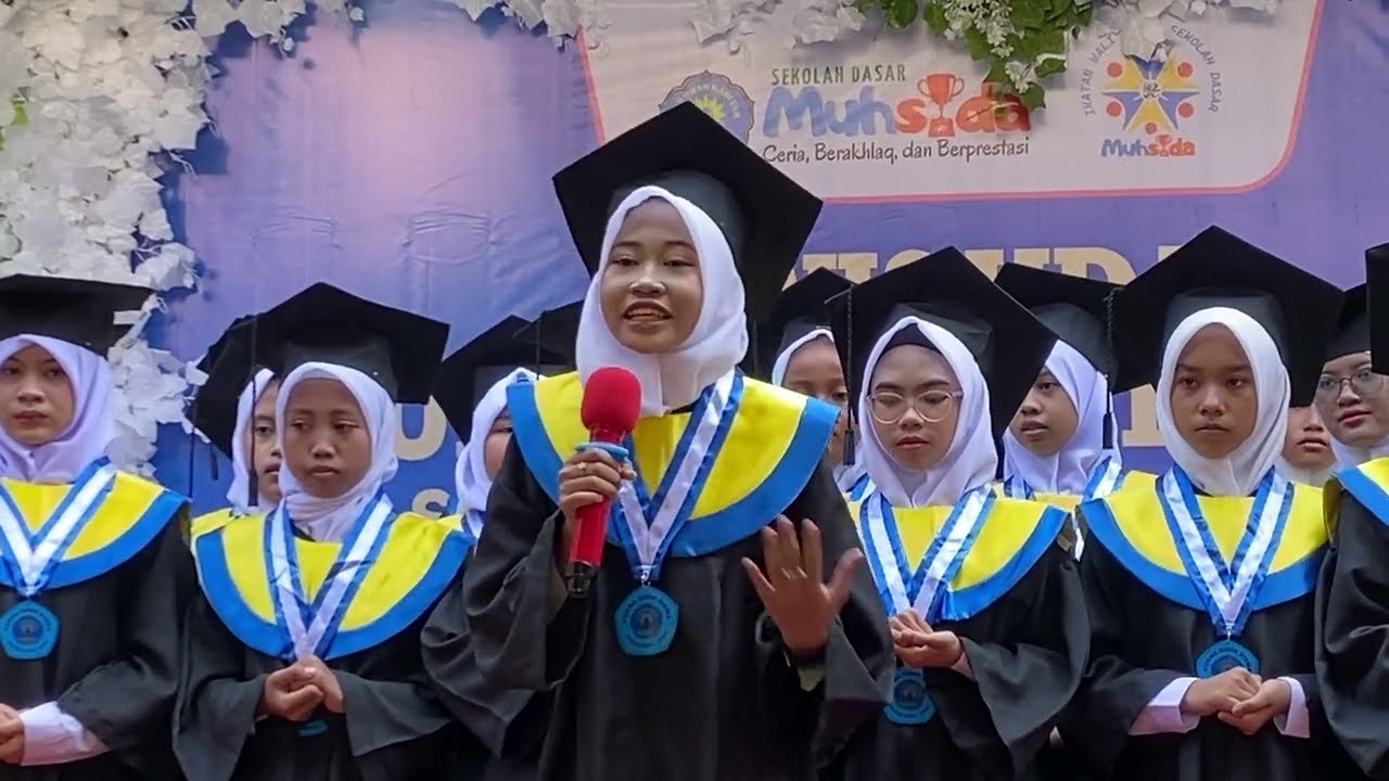 Persembahan dari Kelas VI | Wisuda Purna Wiyata ke-46 SD Muhammadiyah Sidayu
