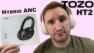 TOZO HT2 Hybrid Active Noise Cancelling Wireless Headphones