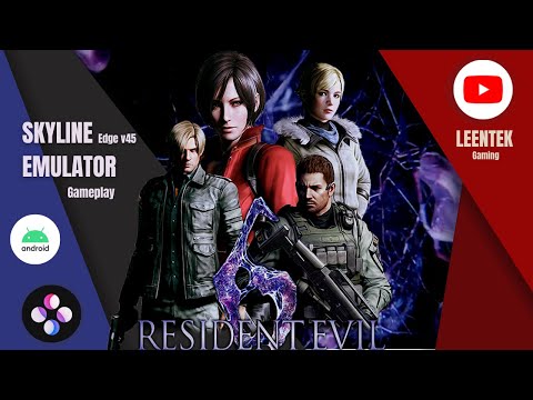 Resident Evil 5 Gameplay On Skyline Edge V72 Emulator Android +