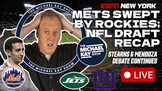 Mets SWEPT | Stearns &amp; Mendoza Debate | NFL Draft | Knicks &amp; Hawks - The Michael Kay Show - 4/27/26