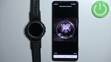 How to Set Image As Watch Face on AMAZFIT T-Rex Pro