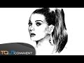 Comment dessiner Katy Perry  / How to draw Katy Perry